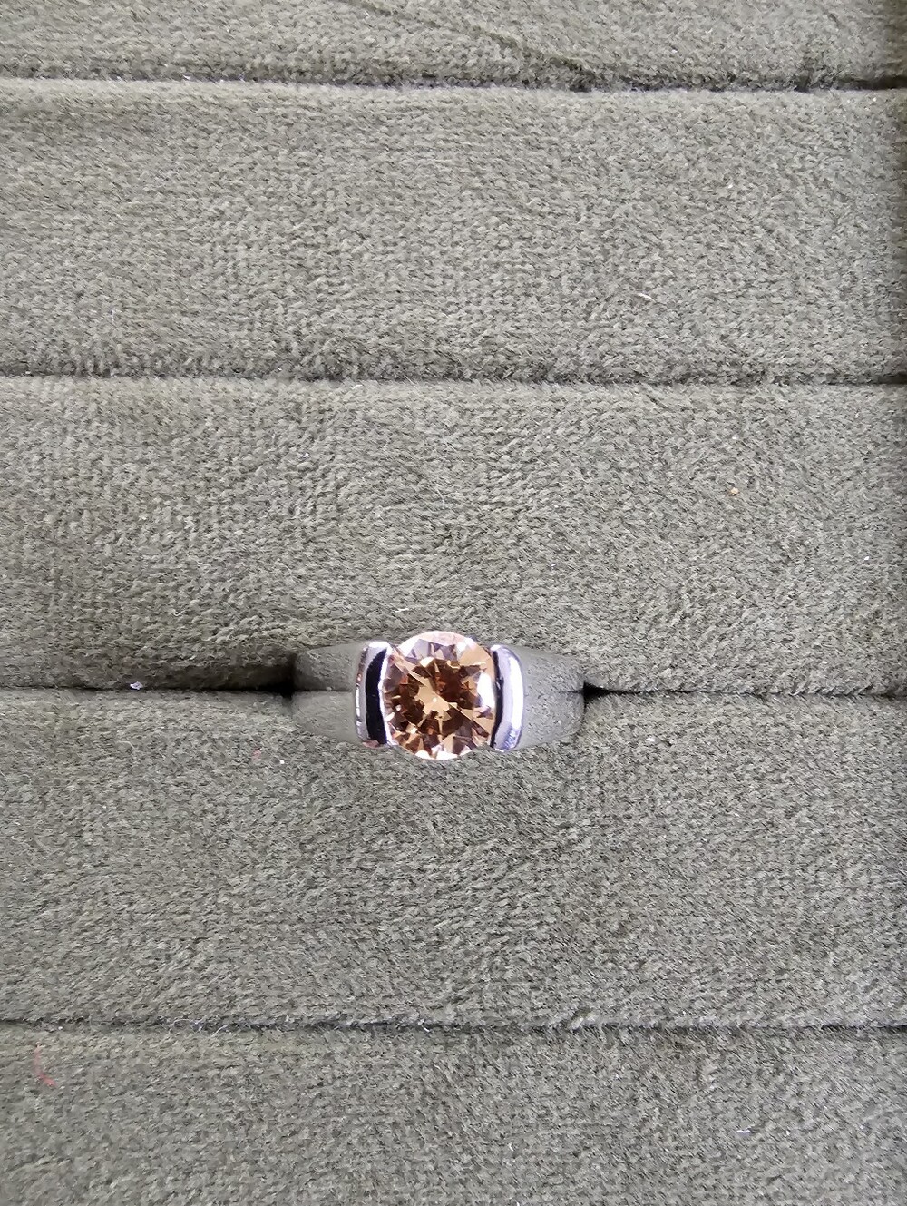 Vintage Silver Plated Ring Size 10